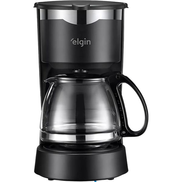 PARCELADO | Cafeteira Elétrica 15 Xícaras Elgin Coffee Break Sistema Corta-pingos Preta 220V