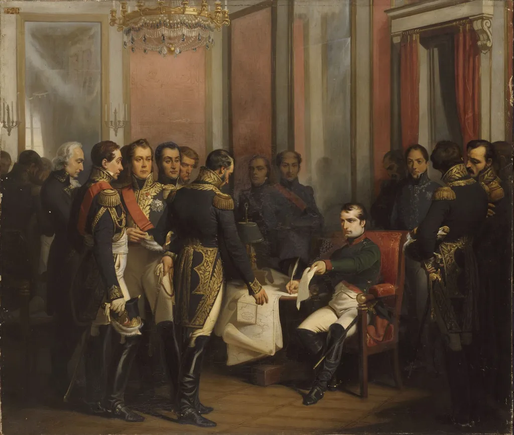 Após ser forçado a abdicar, Napoleão foi exilado na ilha de Santa Helena, onde ficou até sua morte, em 1821 (Imagem: Gaetano Ferri/Domínio Público)