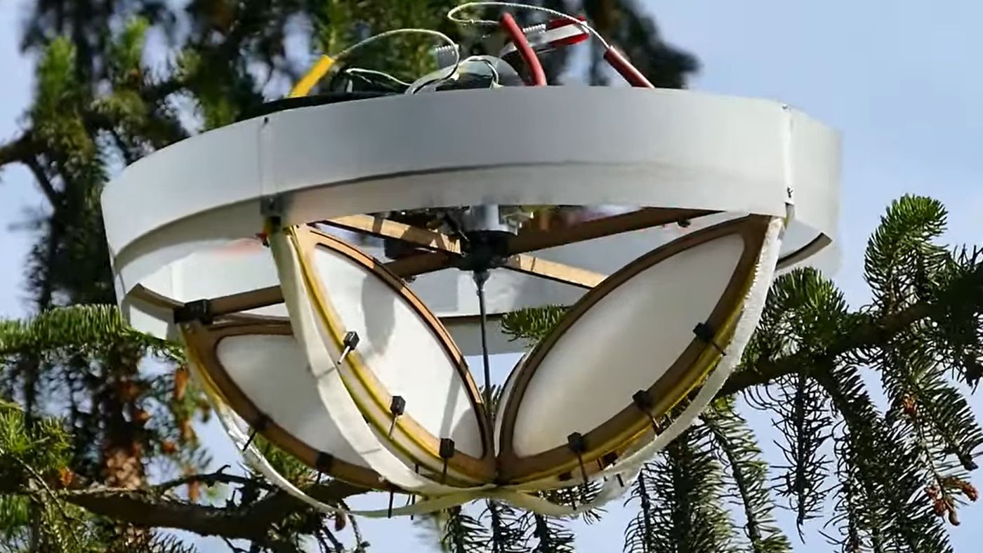 Drones collect DNA from trees to monitor biodiversity