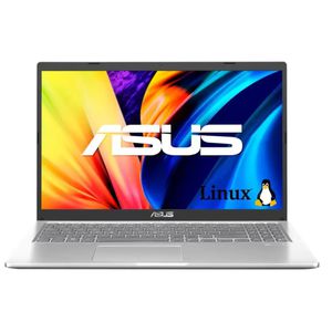 Notebook ASUS Vivobook 15 X1500EA-EJ3665 Intel Core i3 1115G4 3GHz 4Gb Ram 256Gb SSD Linux Endless OS 15,6” Led Fhd Intel UHD Graphics Prata Metálico