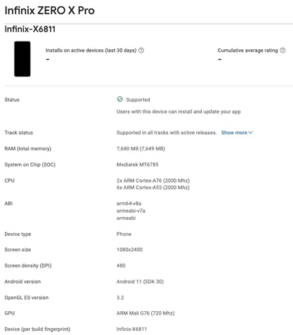 Infinix Zero X