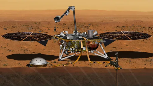 A "toupeira" da InSight em Marte pode retomar seus trabalhos em 2021; entenda