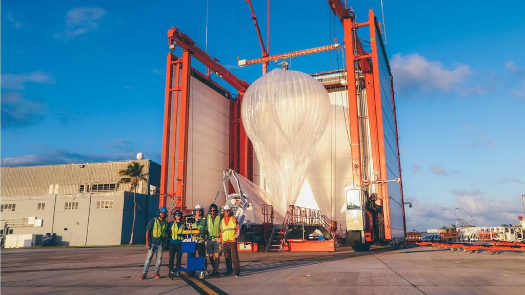 Uso de balões permitia conectar regiões remotas ou afetadas por tragédias (Imagem: divulgação/Loon)