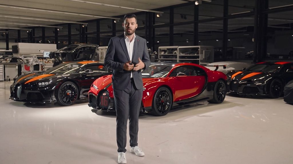 Novo superesportivo da Bugatti foi anunciada pelo CEO em vídeo (Imagem: Divulgação/Bugatti)