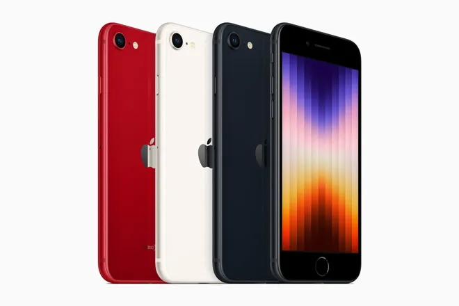 Novo iPhone SE mantém as cores do antecessor (Imagem: Divulgação/Apple)