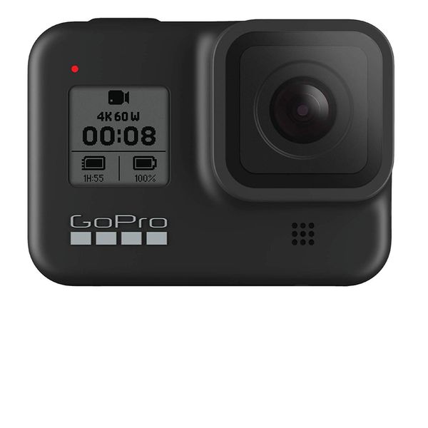GoPro Hero 8 Black 12MP 4K Wi-Fi Bluetooth - 2” à Prova dÁgua com Bateria e Carregador