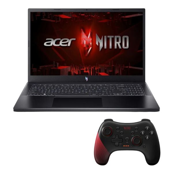 LEIA A DESCRIÇÃO | Notebook Gamer Acer Nitro V, Intel Core i5-13420H, RTX 4050, 8 GB RAM, 512 GB SSD, 15.6" FHD, Windows 11 Home, ANV15-51-54DL + Controle NGR200 de brinde | CUPOM + PIX