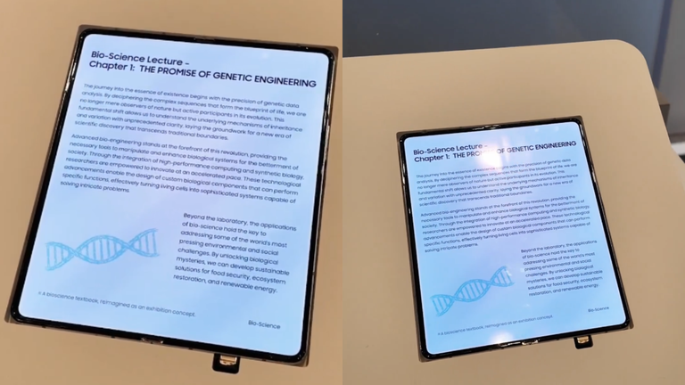 Tela Samsung CES 2026