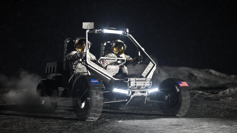 O rover lunar do Japão vai explorar os locais que estiverem fora do alcance do Lunar Terrain Vehicle(Imagem: Reprodução/NASA)