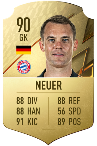 Card de jogador FIFA 22