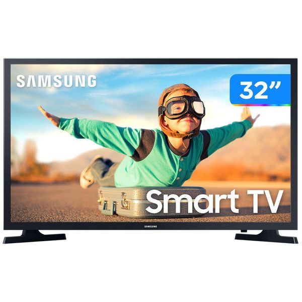 Smart TV LED 32” Samsung 32T4300A - Wi-Fi HDR 2 HDMI 1 USB [CUPOM]