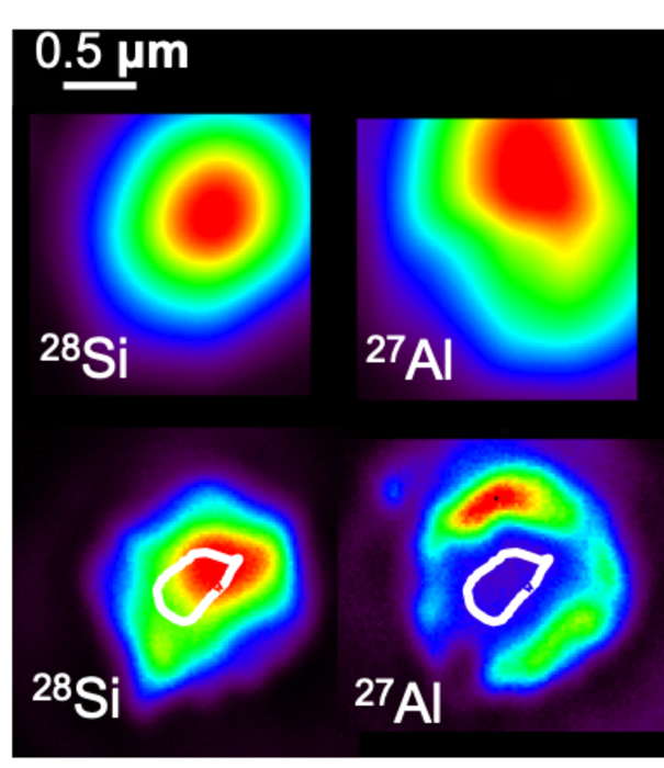 Espectroscopia dos grãos de carboneto de silício (Imagem: Reprodução/Nan Liu)