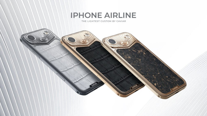 Versão luxuosa do iPhone Air é feita em ouro e custa mais de R$ 200 mil; veja