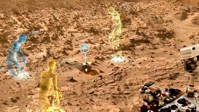 Microsoft e Nasa se unem para trabalhar com hologramas em Marte