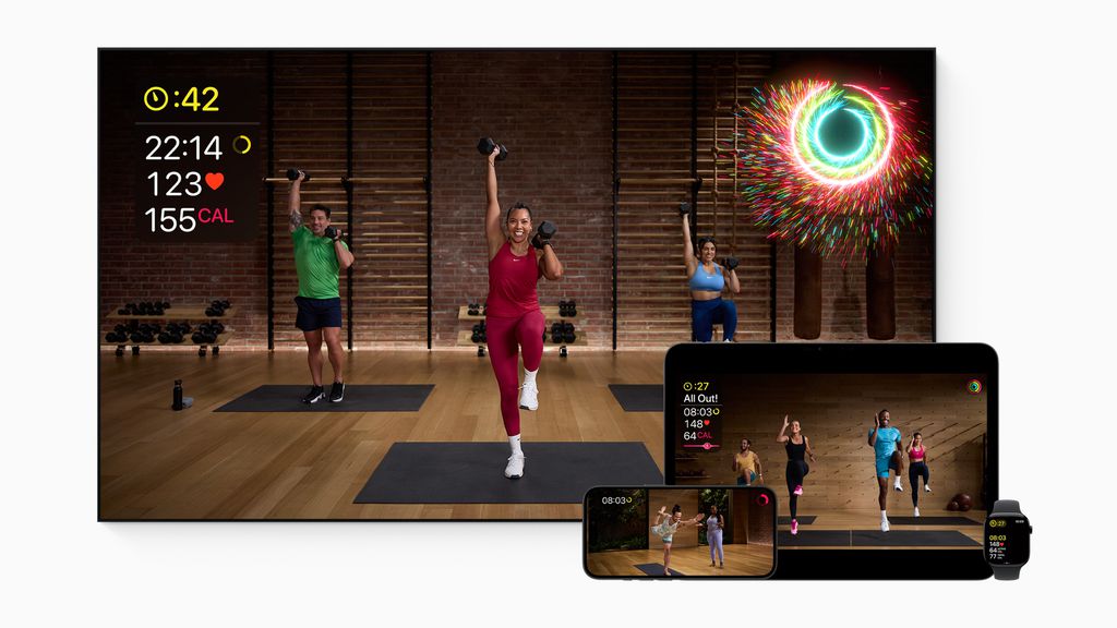 Apple Fitness+ está disponível para quem assina o plano Silver ou superior (Imagem: Divulgação/Apple)