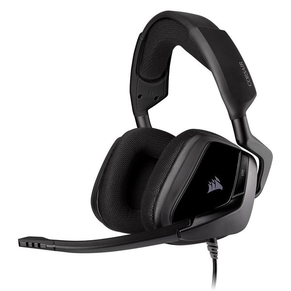 Headset Gamer Corsair Void Elite P2, Stereo, Drivers 50mm, Carbono - CA-9011208-NA