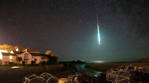 Meteoro deixa a noite quase tão clara quanto o dia na Inglaterra