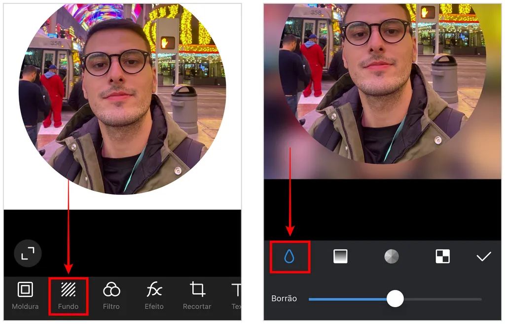 Como inserir fotos sem corte no perfil do WhatsApp