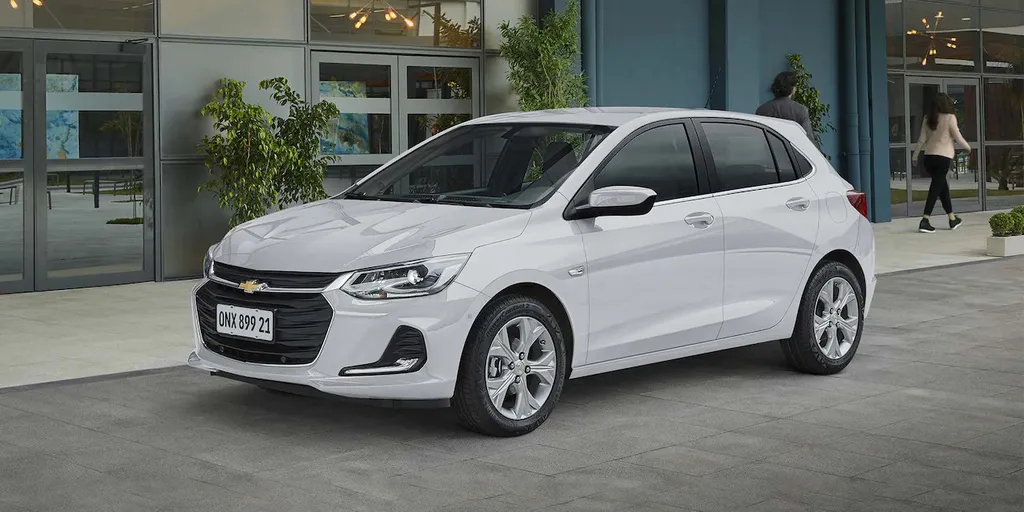 Chevrolet Onix é um dos muitos modelos 1.0 disponíveis no mercado (Imagem: Divulgação/Chevrolet)