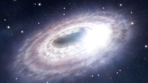 Buraco negro supermassivo no centro da Via Láctea emite luz forte e misteriosa