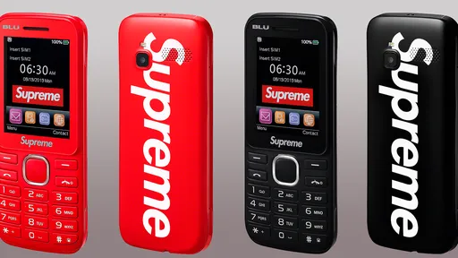 Grife Supreme lança feature phone com câmera e 128 MB de armazenamento