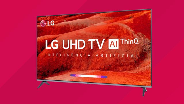 PREÇO BAIXO | Smart TV LG 4K de 55 polegadas está IMPERDÍVEL nesta oferta
