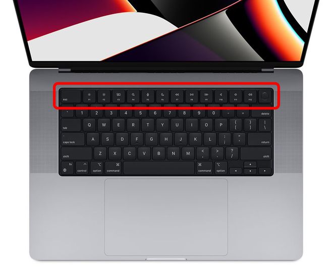 A Touch Bar foi descontinuada nos novos modelos de MacBook Pro de 2021. (Reprodução/Apple)