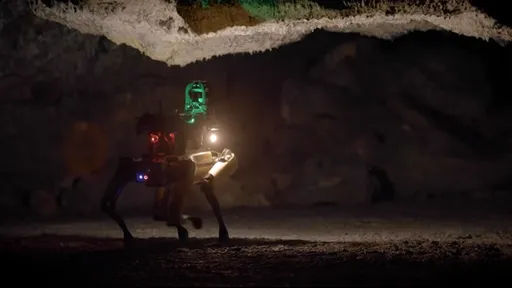 NASA faz primeiros testes com "cão-robô" que explorará as cavernas de Marte