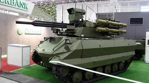Rússia monta 1º pelotão militar de tanques-robôs autônomos