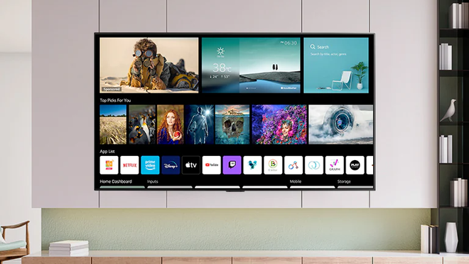 As novas TVs saem de fábrica com o webOS 6.0 (Imagem: Reprodução/LG)