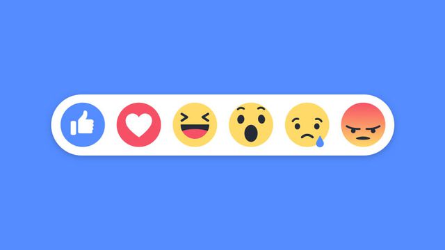 Facebook está tentando adicionar reações às conversas no Messenger