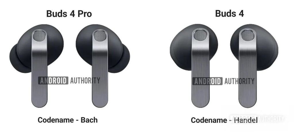 Galaxy Buds 4 Pro e Galaxy Buds 4