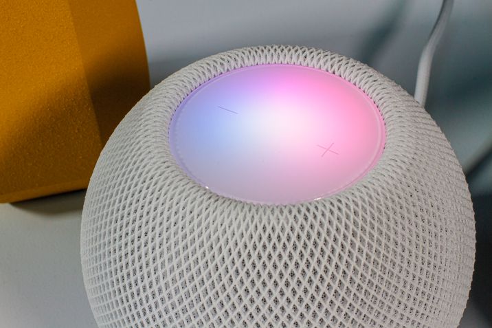Apple Homepods Mini efeitos iluminação