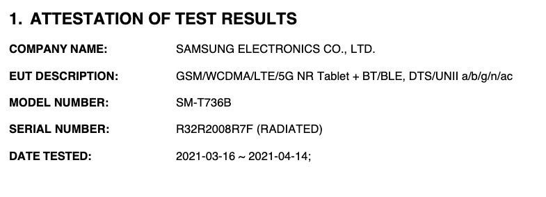 Samsung Galaxy Tab S7 XL Lite