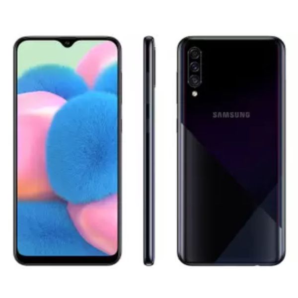 Smartphone Samsung Galaxy A30s 64GB Preto 4G - 4GB RAM Tela 6,4” Câm. Tripla + Câm. Selfie 16MP  [À VISTA]