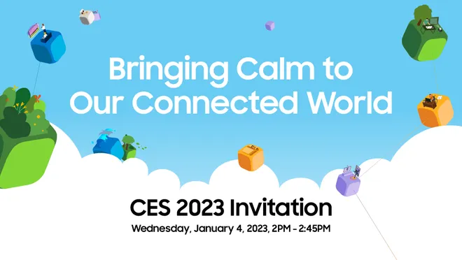 Samsung confirma data de evento durante a CES 2023 (Imagem: Reprodução/Samsung)