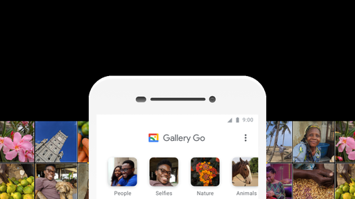 A primeira atualização do Gallery Go, da Google, vai ser o tema escuro