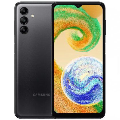 Samsung Galaxy A04s na cor preto