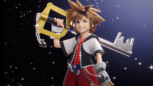 Sora é o último personagem de Super Smash Bros. Ultimate