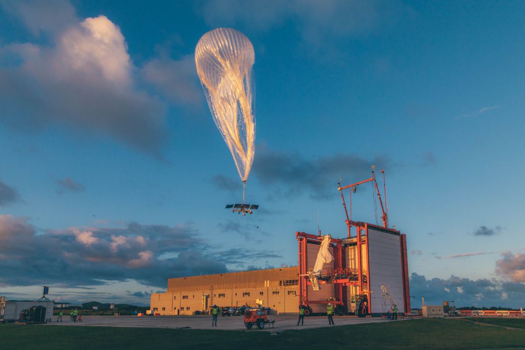 Testes com balão da Loon: gastos subiam mais rápidos que a evolução do projeto (Imagem: divulgação/Loon)