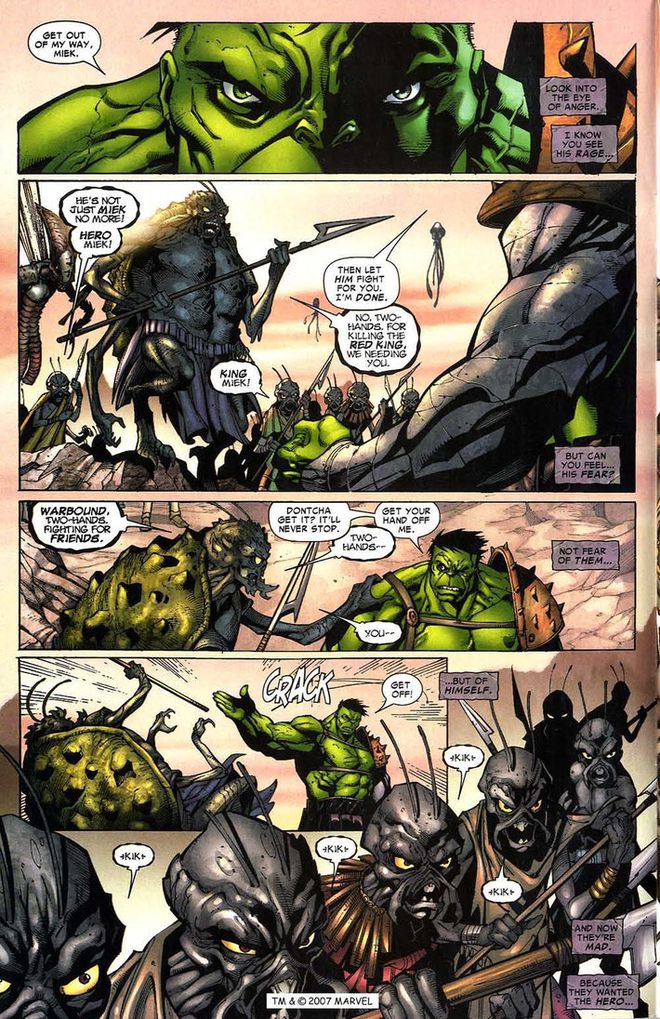 Retorno dos Sakaarianos pode abrir margem para aparição do Hulk (Imagem: Reprodução/Marvel)