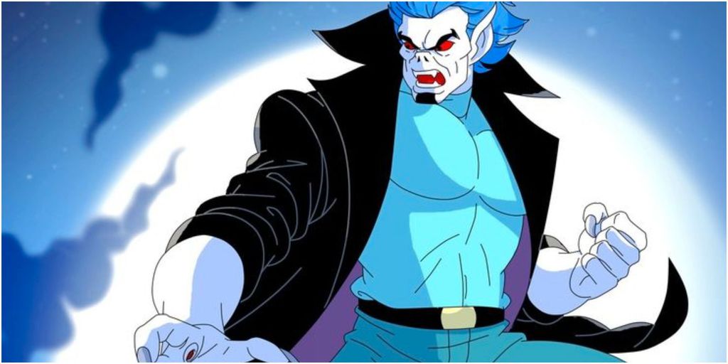 Morbius chegou a aparecer na animação clássica do Homem-Aranha (Imagem: Reprodução/Fox Kids)