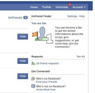 Unfriend Finder Unfriend Finder