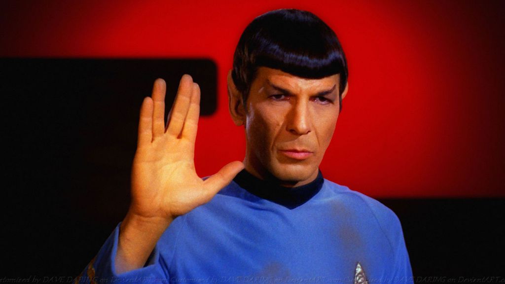 Spock, de Star Trek, é um híbrido humano/vulcano (Imagem: Reprodução/NBC)