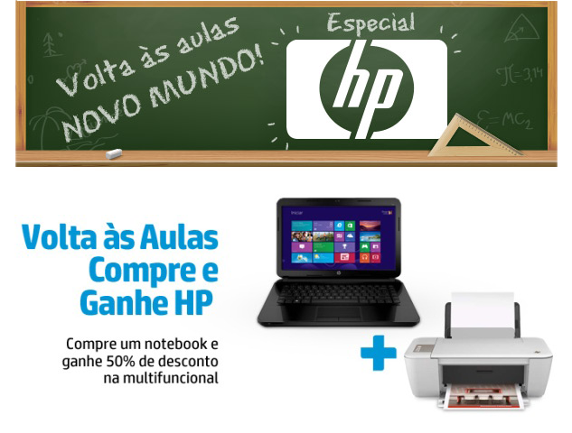 HP volta às aulas HP volta às aulas