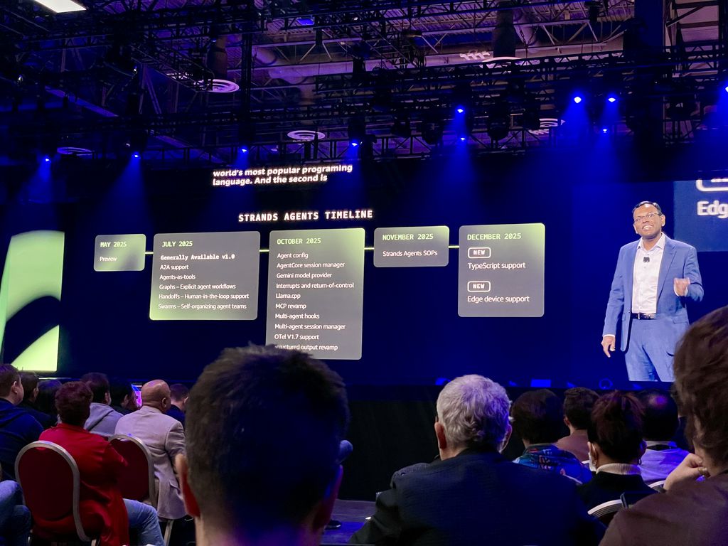 AWS revela suporte ao TypeScript e a edge devices no Strands e outras novidades (Imagem: Bruno De Blasi/Canaltech)