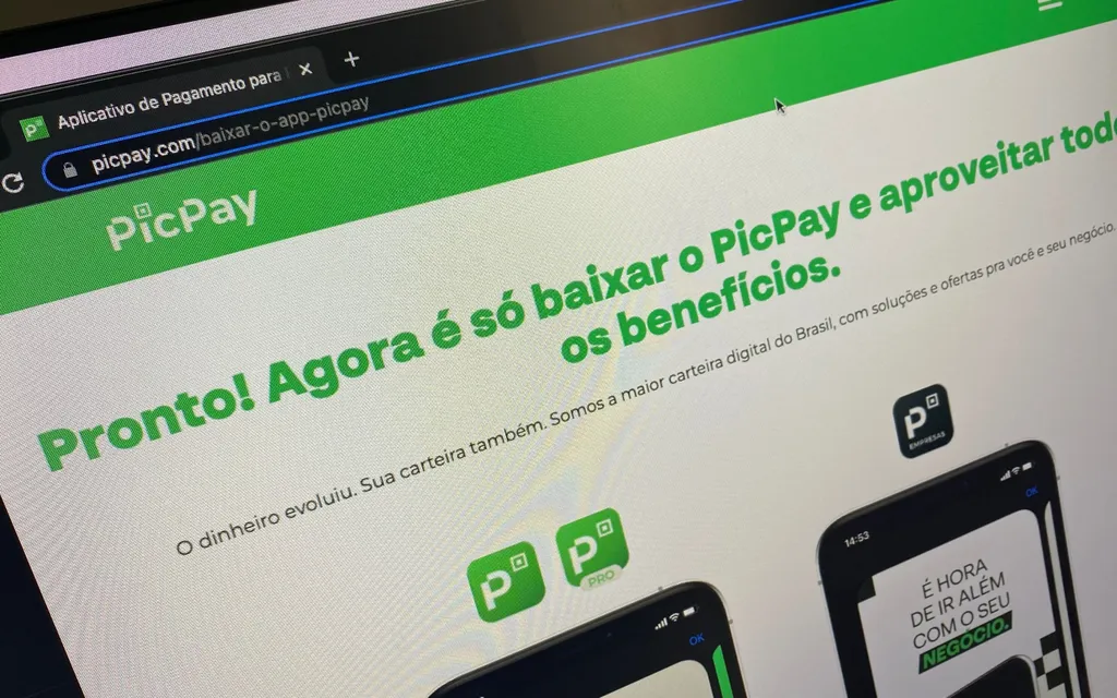 PicPay vence entre carteiras digitais e fica em segundo na classificação geral (Imagem: Reprodução/Canaltech/Caio Carvalho)