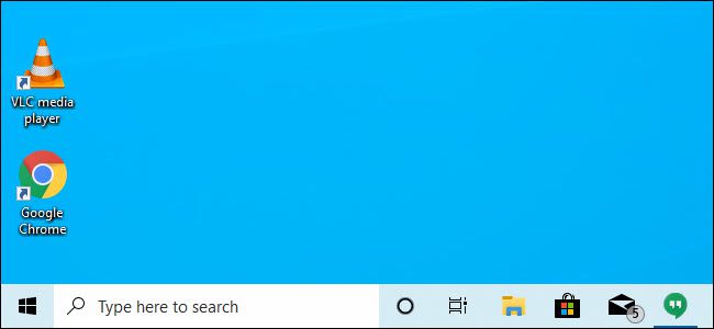 Como deverá ficar a barra de buscas da área de trabalho com a nova atualização do Windows 10 (Imagem: Microsoft)