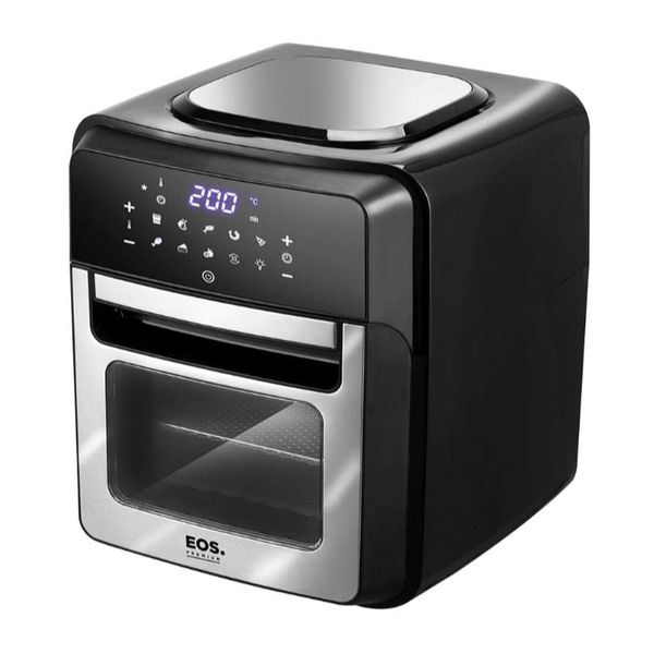 Fritadeira elétrica EOS Premium 12L Digital Touch Inox EAF12I 110V | EXCLUSIVO PRIME