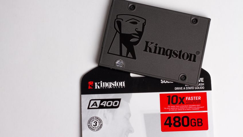 Kingston A400: embalagem